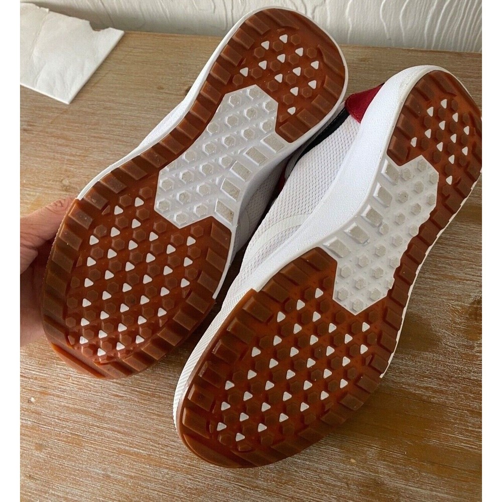 Vans Women's Red and White Sneakers - Picture 11 of 16